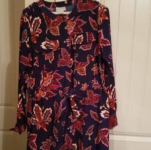 Paisley Print Dress